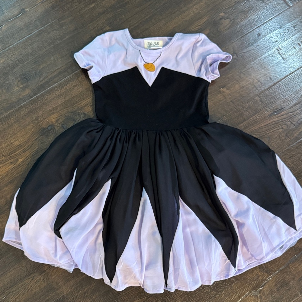 Taylor Joelle Little Mermaid Ursula dress size 7